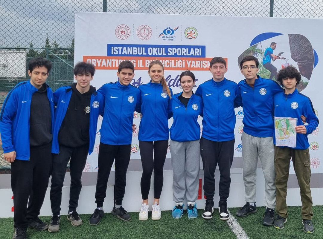 Our high school students returned from the Istanbul Orienteering Championship with success.