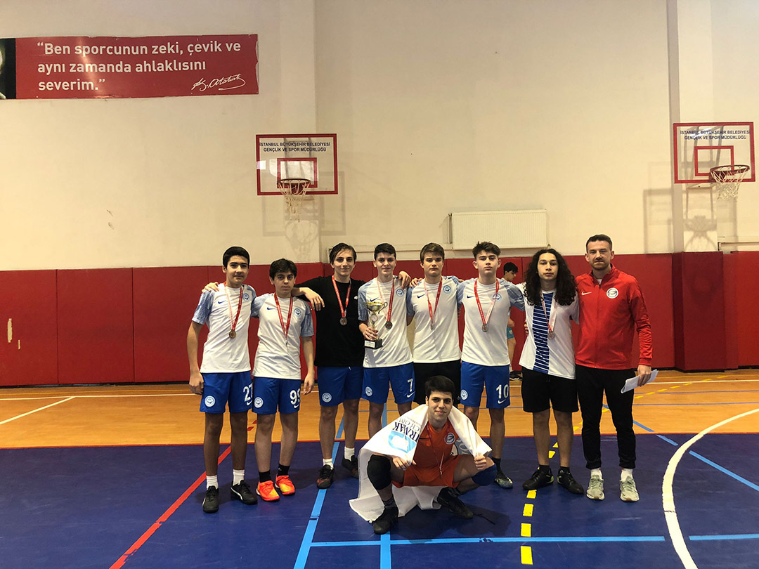 Young Boys Futsal Team ranked second in Kadikoy District