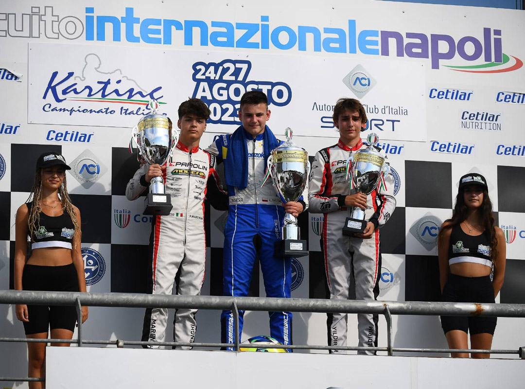 Lise öğrencimiz Batı Ege Yıldırım Karting yarışmasında 3.oldu.-2