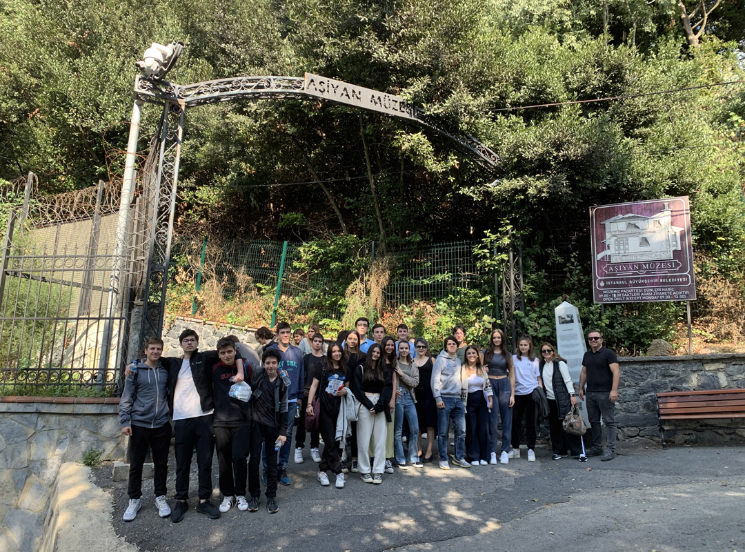 We Were At Aşiyan Museum Along With Our 11th Graders