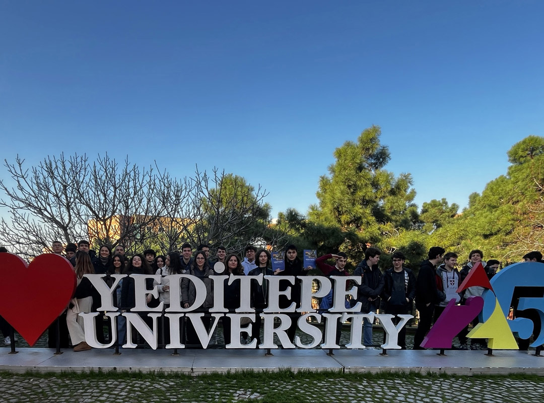 We visited Yeditepe University