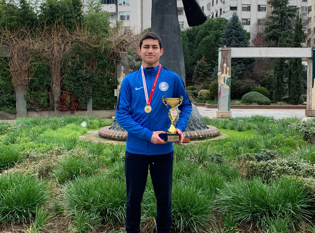 Our orienteering athlete Batu BAŞBUĞ became the champion.