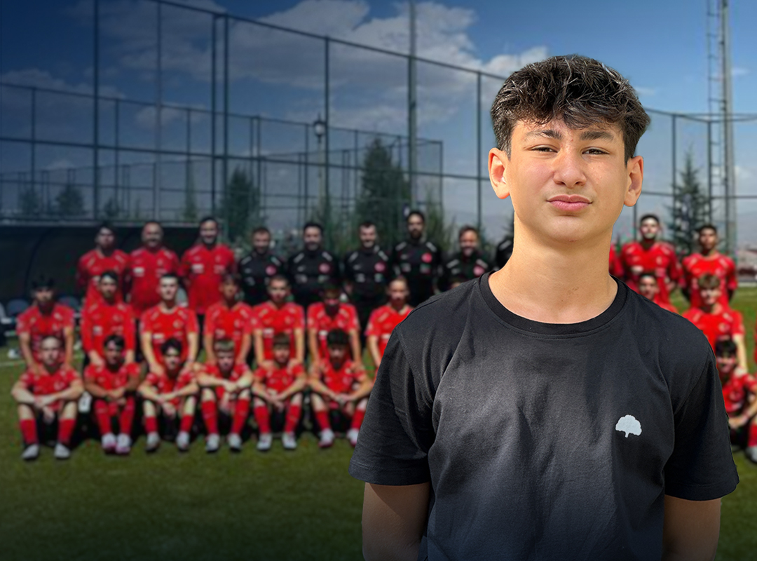 High School student Demir Akıncı is selected for National Football Team Squad