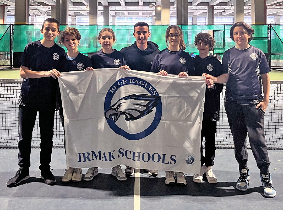 Middle School tennis team success