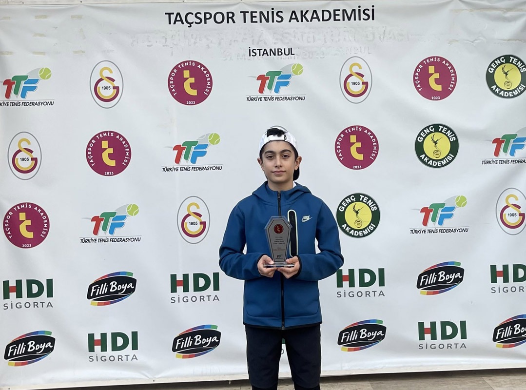 Tennis Success of our Middle School Student Arselan SEDIR