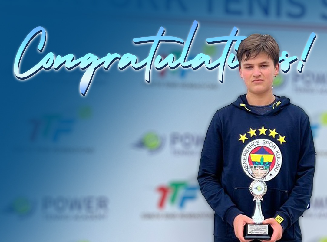 Tennis Success of our Middle School Student Çınar GÜL