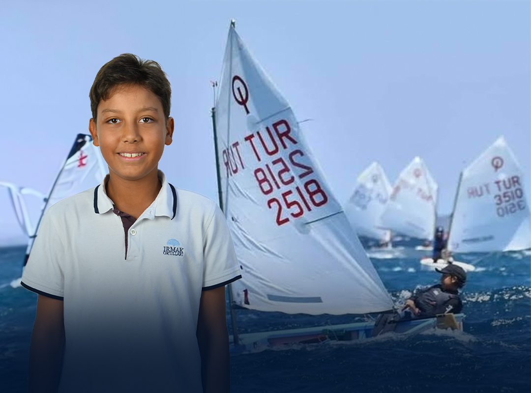 Our middle school student Can Erden’s success in sailing