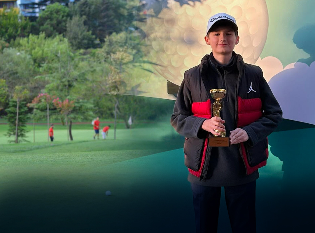 The Golf Success of Our Middle School Student Eren Yaşar