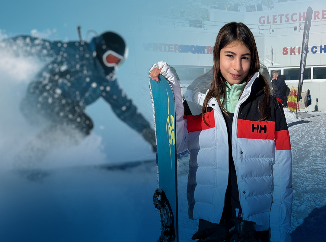 The Snowboarding Success of Our Middle School Student, Defne Evren