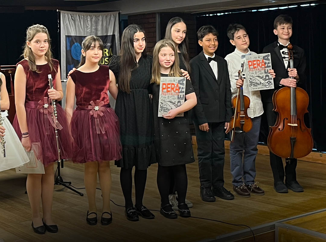 We participated in the 14th Pera International Music Festival