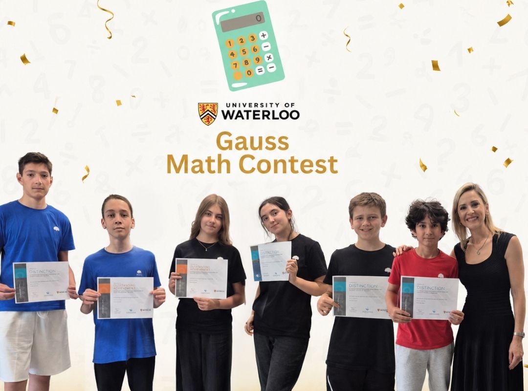 Proud Achievements in the Gauss Mathematics Contest