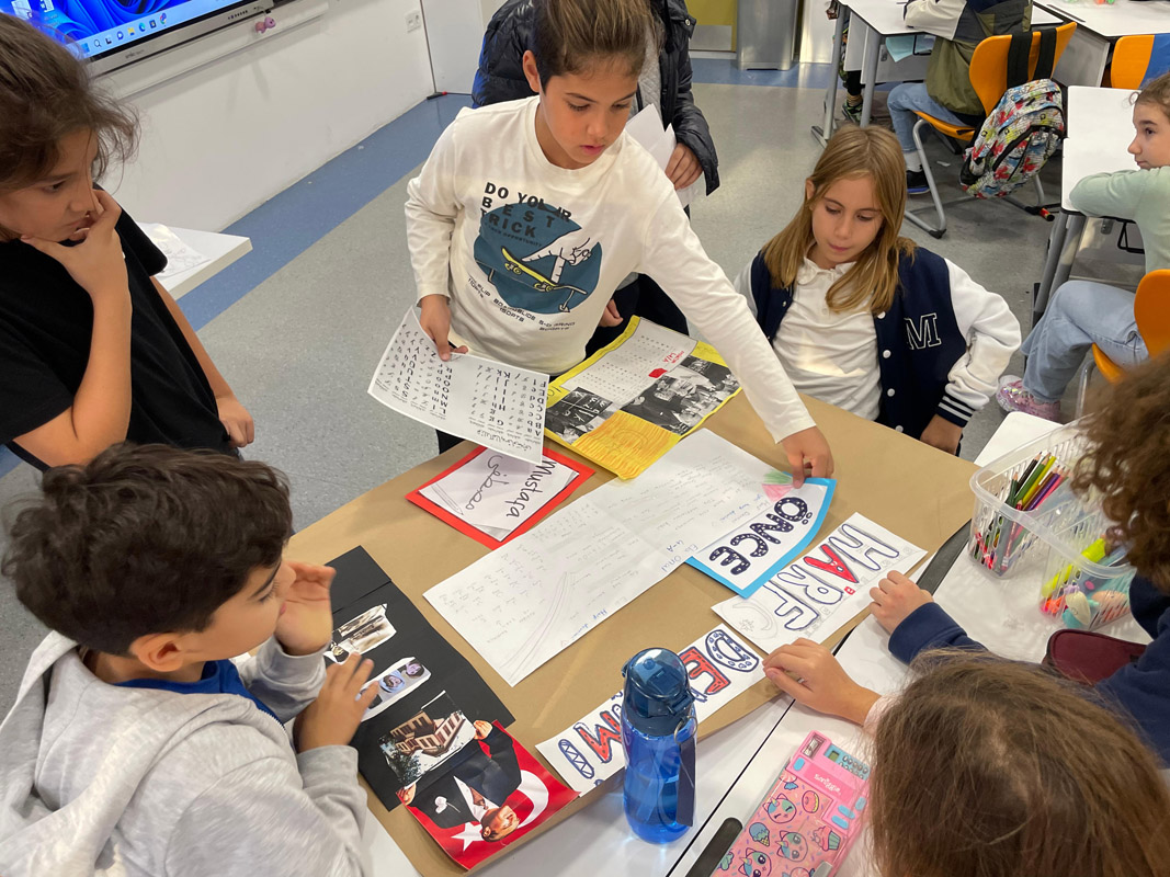 Our students researched the innovations Atatürk brought to our country