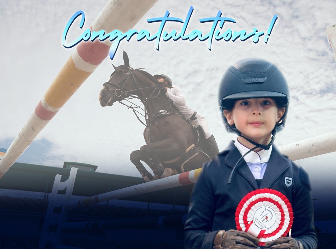Our student Zeynep Terece’s Equestrian Achievement