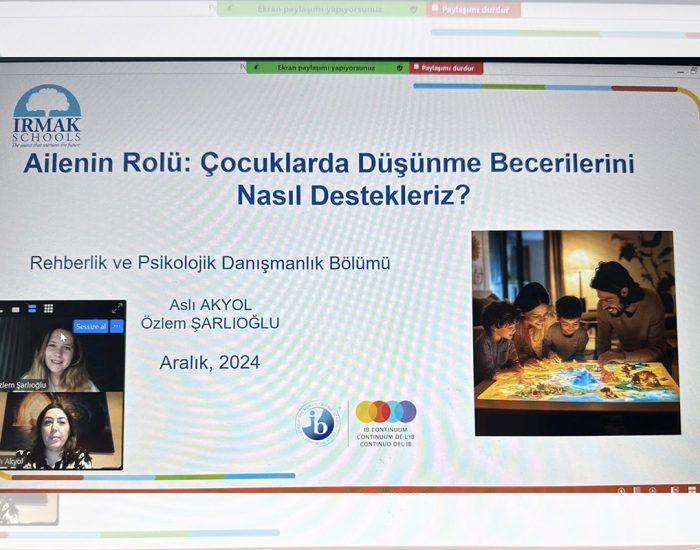 Ailenin Rolü: Çocuklarda Düşünme Becerilerini Nasıl Destekleriz? İsimli Veli Semineri  Gerçekleşti