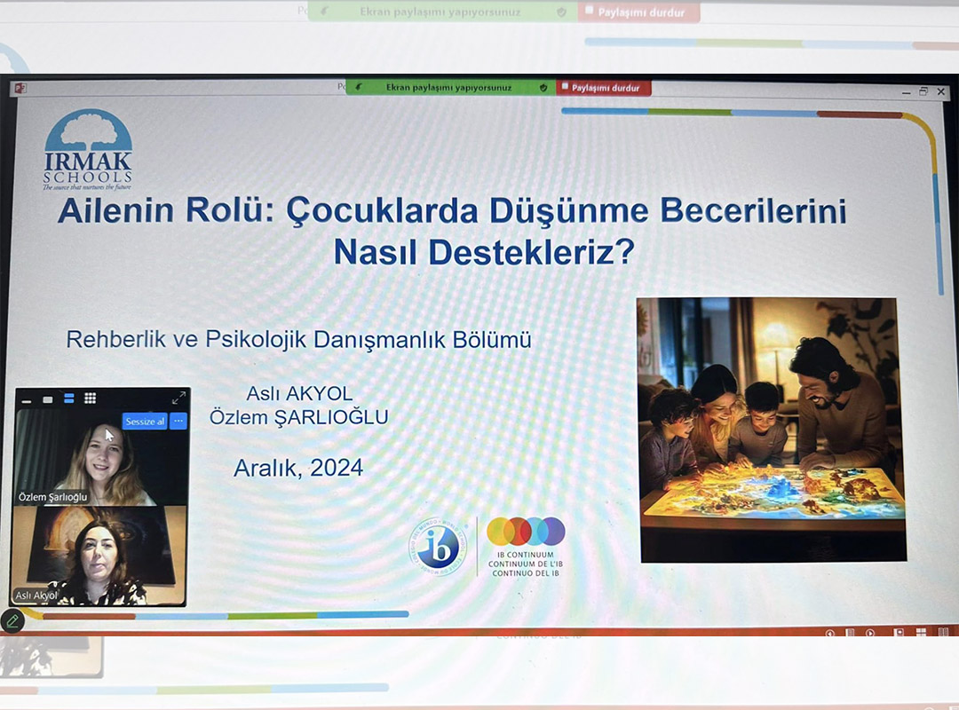 Ailenin Rolü: Çocuklarda Düşünme Becerilerini Nasıl Destekleriz? İsimli Veli Semineri  Gerçekleşti