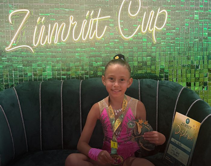 Eva Mutlu’dan Ritmik Cimnastikte Birincilik!